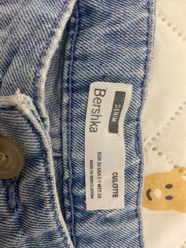 Vaqueros anchos azules