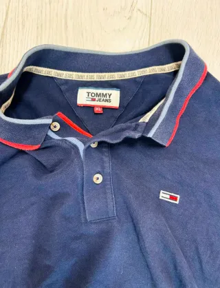 Polo Tommy Hilfiger uomo L blu