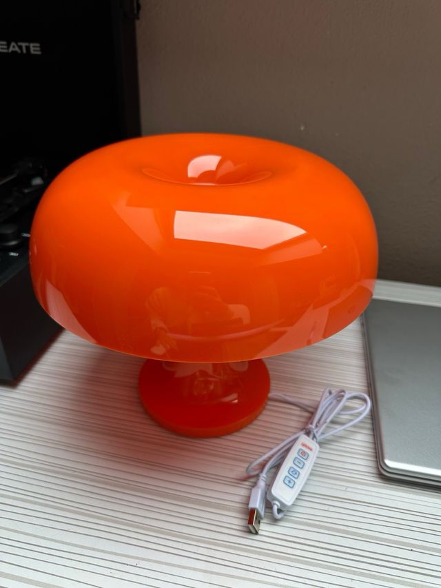 Lamparita seta naranja