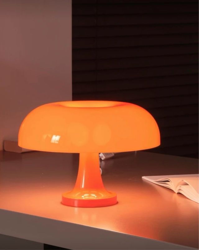 Lamparita seta naranja