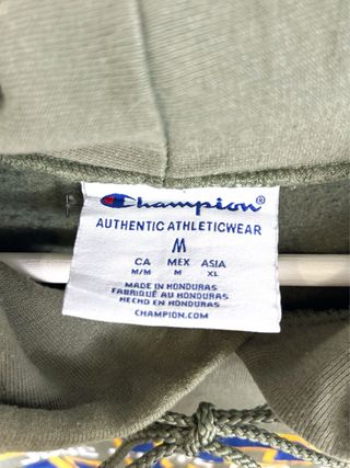 Felpa Champion USA University Hoodie Retro Y2K