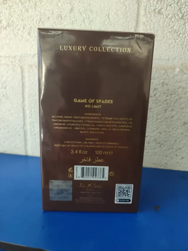 Game of Spades No Limit Parfum