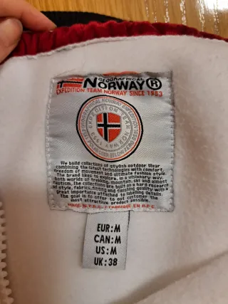 3 Sudaderas Geographical Norway Rojas