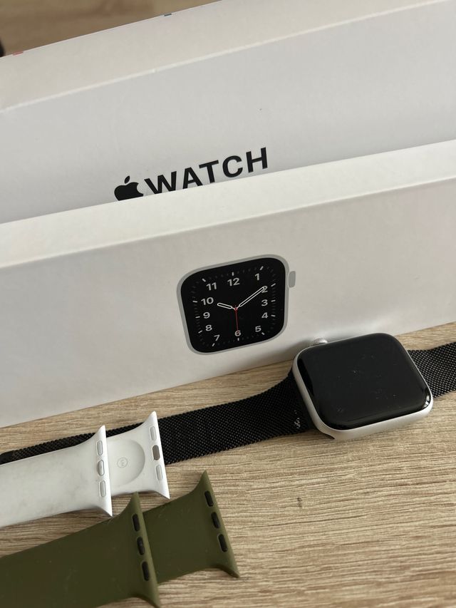 Apple Watch SE 44mm Plata Aluminio
