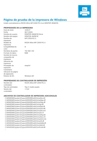 Fotocopiadora Ricoh Aficio MPC2051 A3 Color