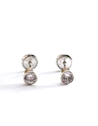 Pendientes Chatón Bebé Plata 925