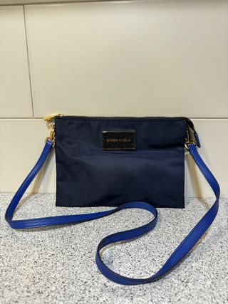 Bolso Bimba y Lola Azul Marino y Dorado