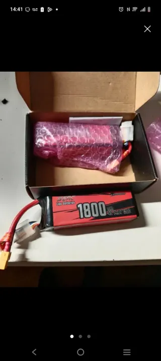 Batería Lipo 4S 1800mAh 1 UNIDAD