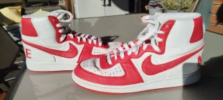 Nike Bambas Deportivas Rojas y Blancas