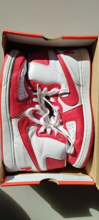Nike Bambas Deportivas Rojas y Blancas