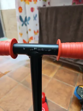 Patinete 3 ruedas rojo