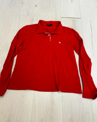 Maglia Burberry Uomo Rossa Taglia XL