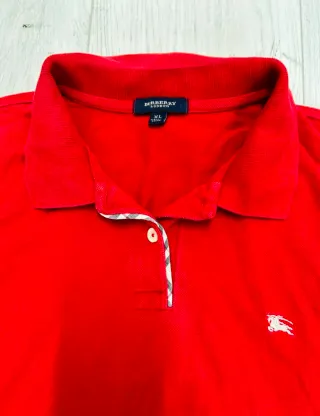 Maglia Burberry Uomo Rossa Taglia XL