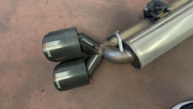 Línea de escape con válvula Panamera