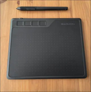 Tableta Gráfica Gaomon S620 Batería Libre