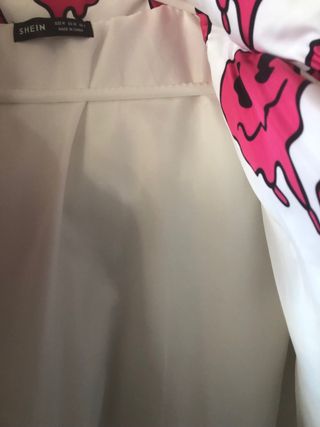 Cazadora SHEIN Talla M Estampado Smiley