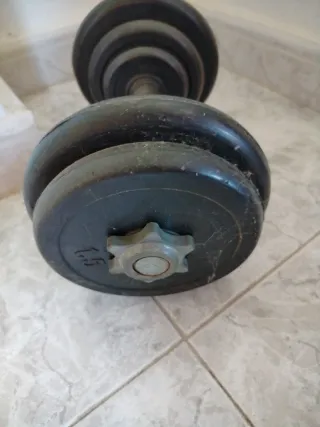 Mancuerna de pesas