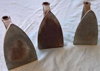 Juego Planchas Antiguas Hierro Vintage