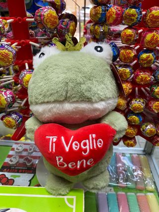 Ranocchia regina con scritta Ti Voglio Bene