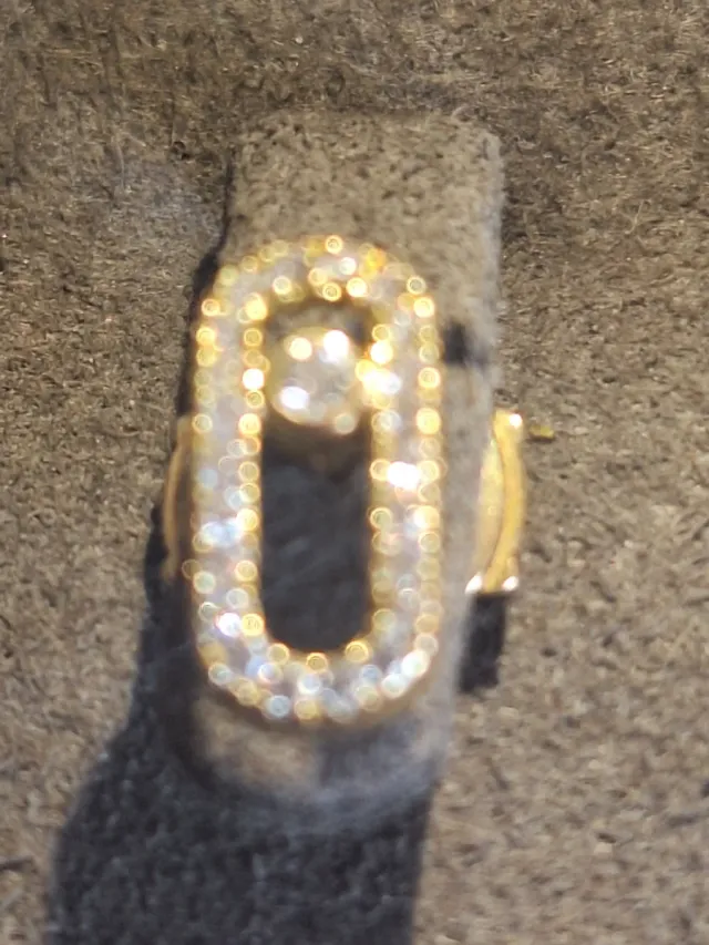 Pendientes Messika Oro750 con diamantes