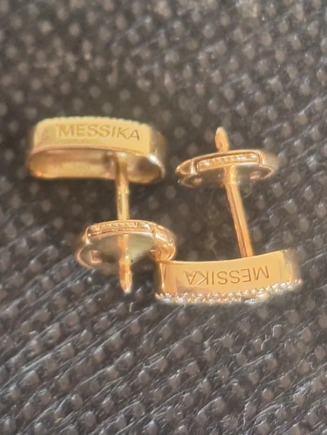 Pendientes Messika Oro750 con diamantes