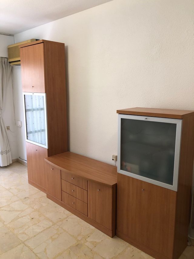 Mueble de salón modular madera