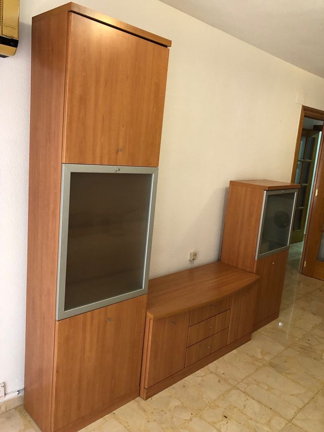 Mueble de salón modular madera