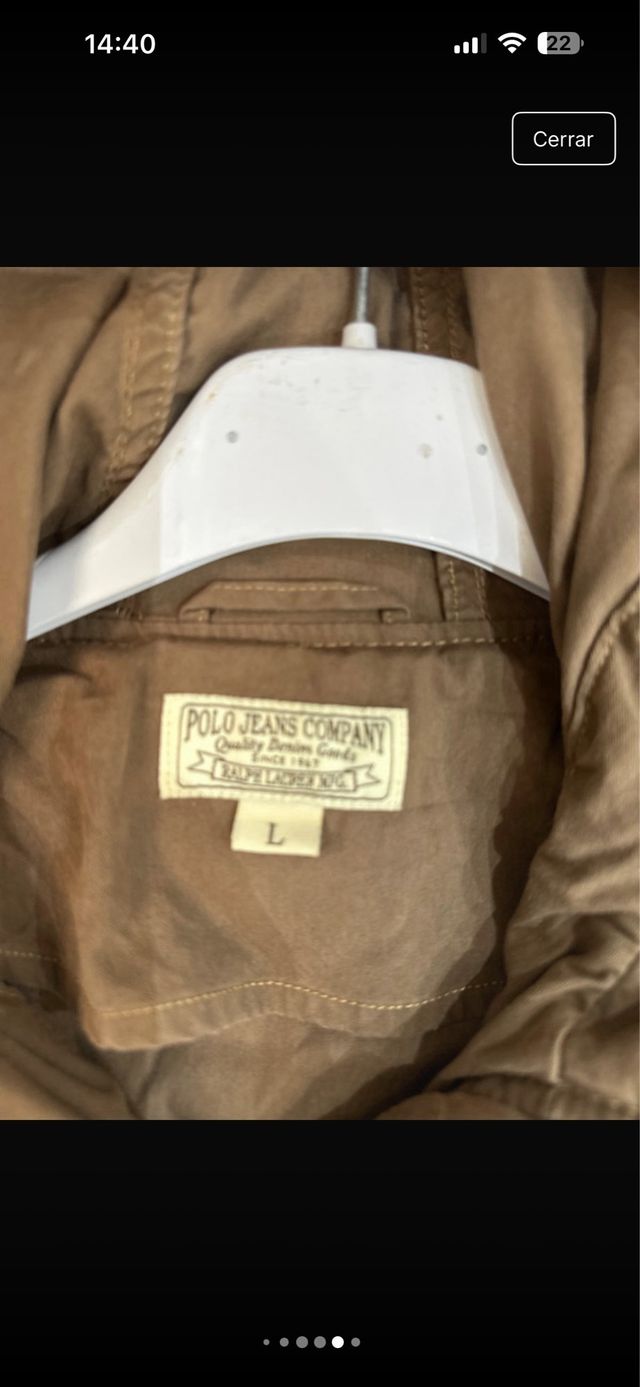 Abrigo Ralph Lauren Marrón