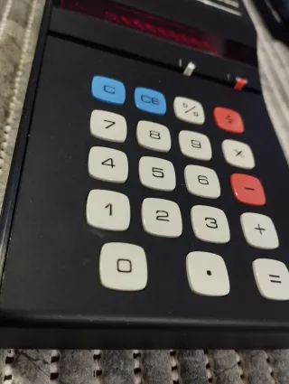 Calculadora Vanguard X-802 Electrónica Vintage