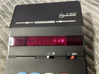 Calculadora Vanguard X-802 Electrónica Vintage