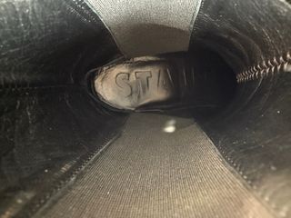 Stivaletti Chelsea STAUD Palamino boots Pelle Nera