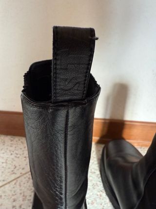 Stivaletti Chelsea STAUD Palamino boots Pelle Nera