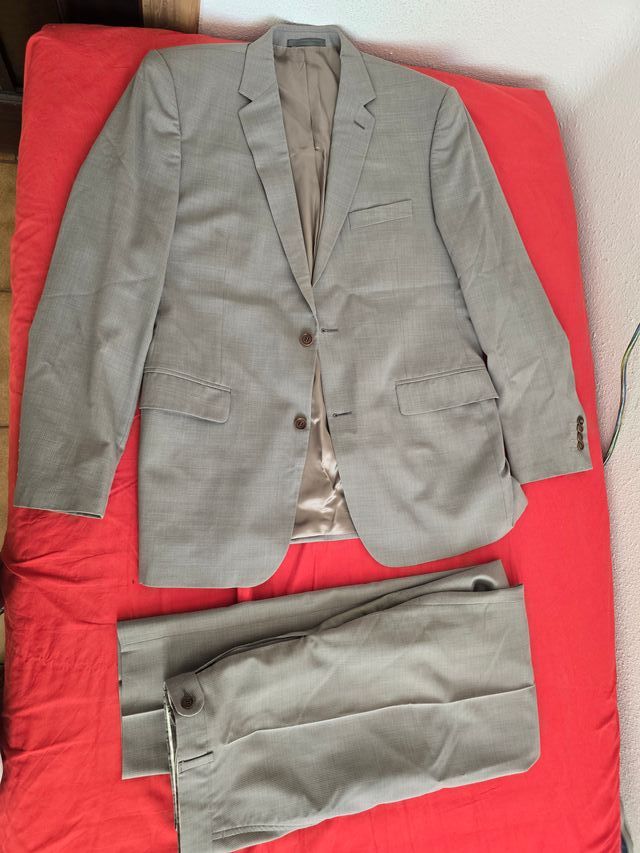 Traje Cortefiel Gris