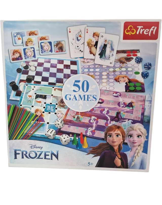 Colección 50 Juegos Disney Frozen Trefl