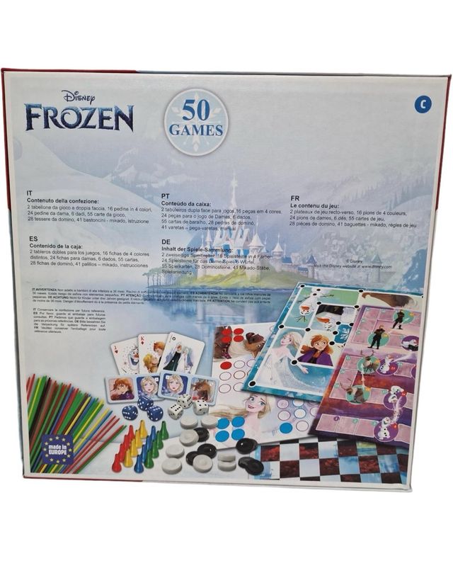 Colección 50 Juegos Disney Frozen Trefl