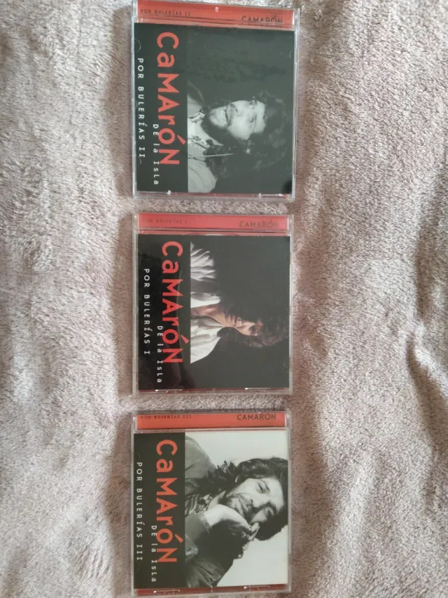 Lote 3 CDs Camarón Por Bulerías