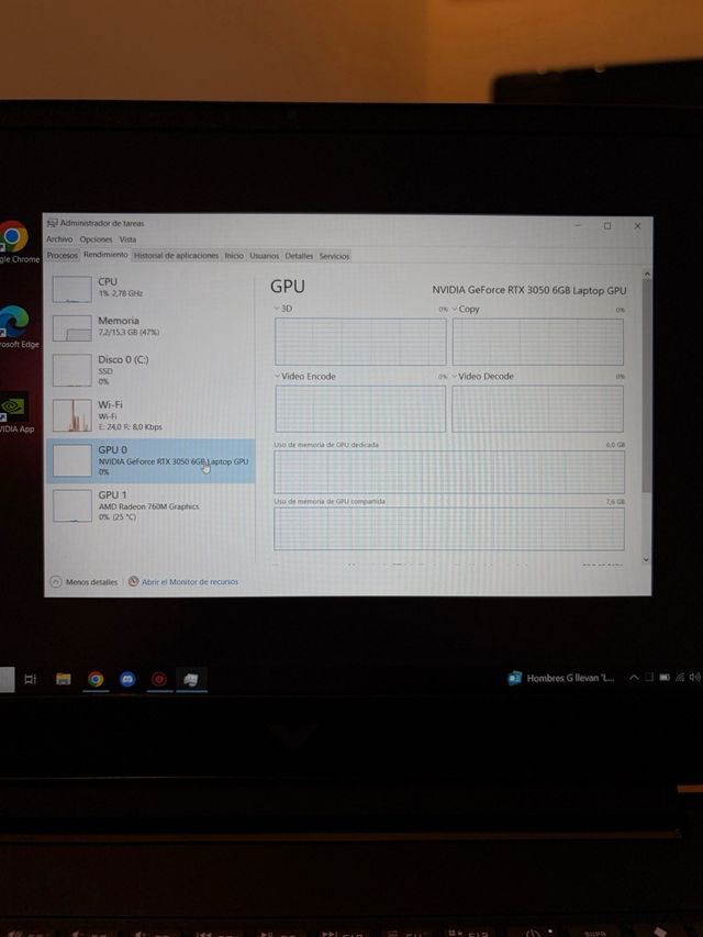 HP Victus Gaming 15 Ryzen5 3050 144hz 16RAM 512GB