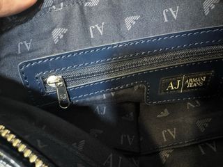 Bolso Armani Jeans Azul Charol