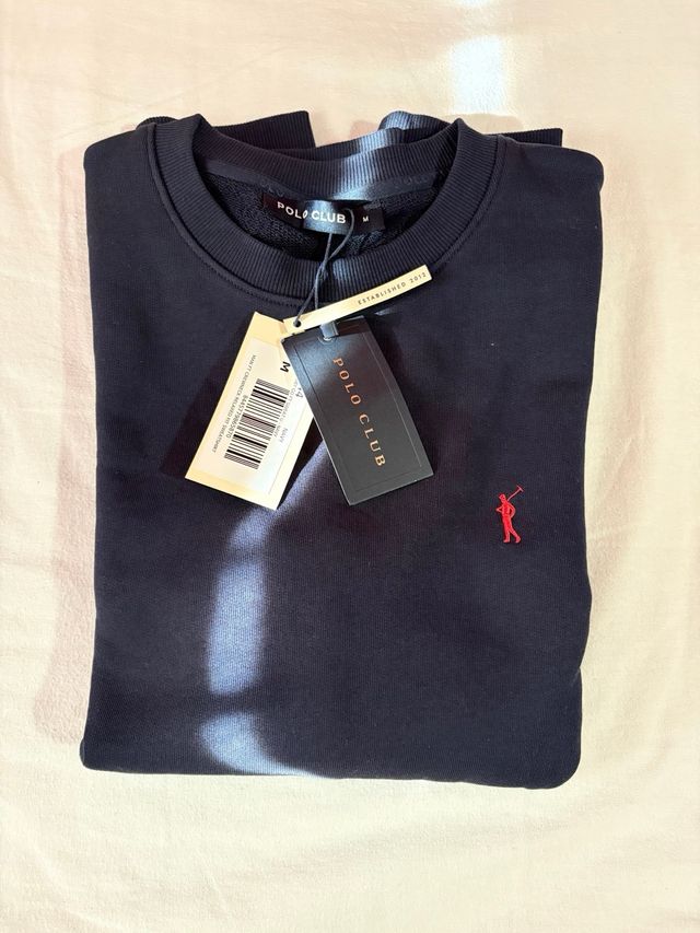 Sudadera Polo Club Azul Marino