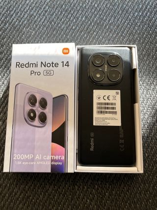 Xiaomi Redmi Note 14 Pro 5G 256GB Negro