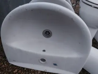 Lavabo de cerámica blanco 20e la unidad