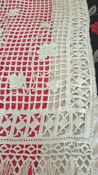 Napron Croché Vintage 35 Anos