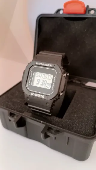 Reloj Deportivo Digital SYNOKE Negro