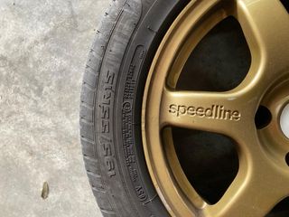 Llantas speedline 15 con neumáticos , no cambios.