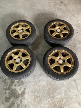 Llantas speedline 15 con neumáticos , no cambios.