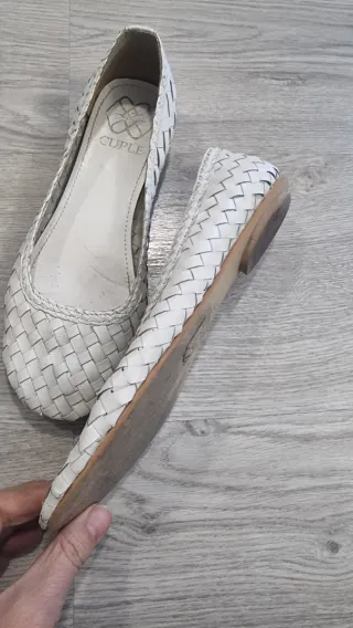 Francesitas Cuplé Piel Trenzada Talla 37