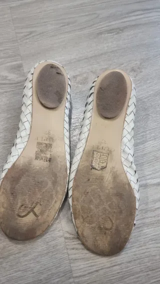 Francesitas Cuplé Piel Trenzada Talla 37