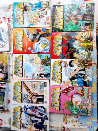RAVE 1-2-3-4-5-6-7-8-9. Comics Manga