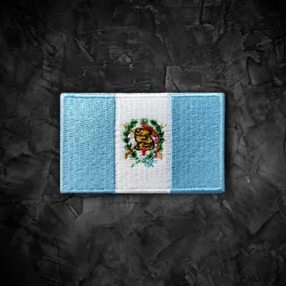 Guatemala 🇬🇹 Parche bandera termoadhesiva