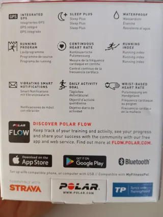 Polar M430 Naranja GPS Reloj Deportivo